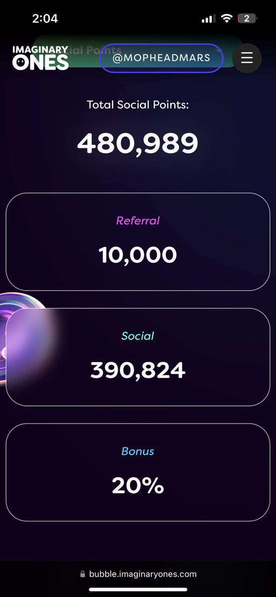 mopheadmars's tweet photo. Just got the cupcake tier! Tryna get that $BUBBLE Hamburger tier! LFG! 

Referral link is->https://t.co/03lqtGyNgb help me get to the top tier! 🙌 https://t.co/cDziPxmkGx