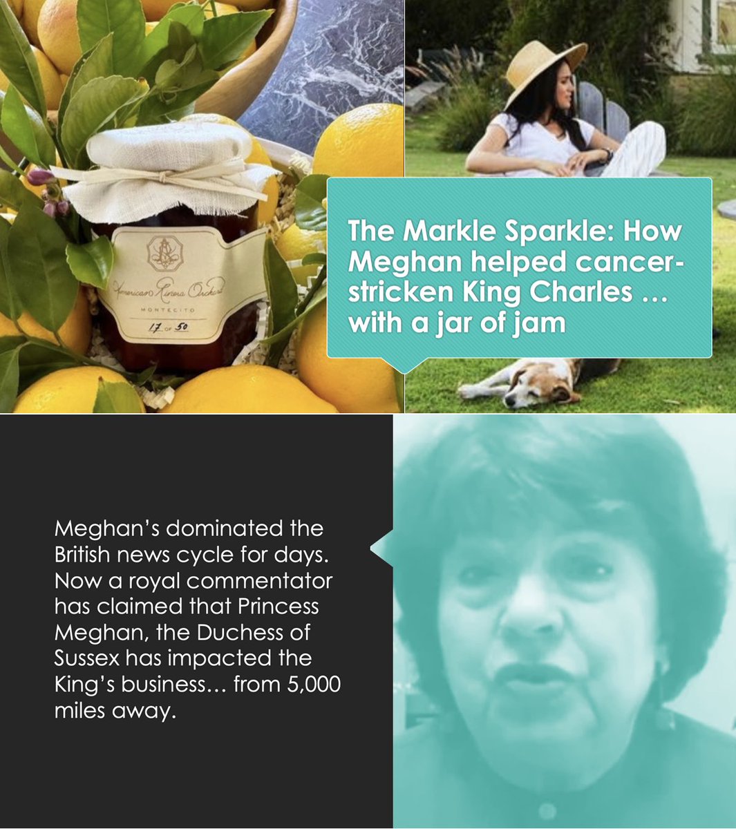 #KingCharles Meghan putting some Markle sparkle on the jam💙💙💙🤣