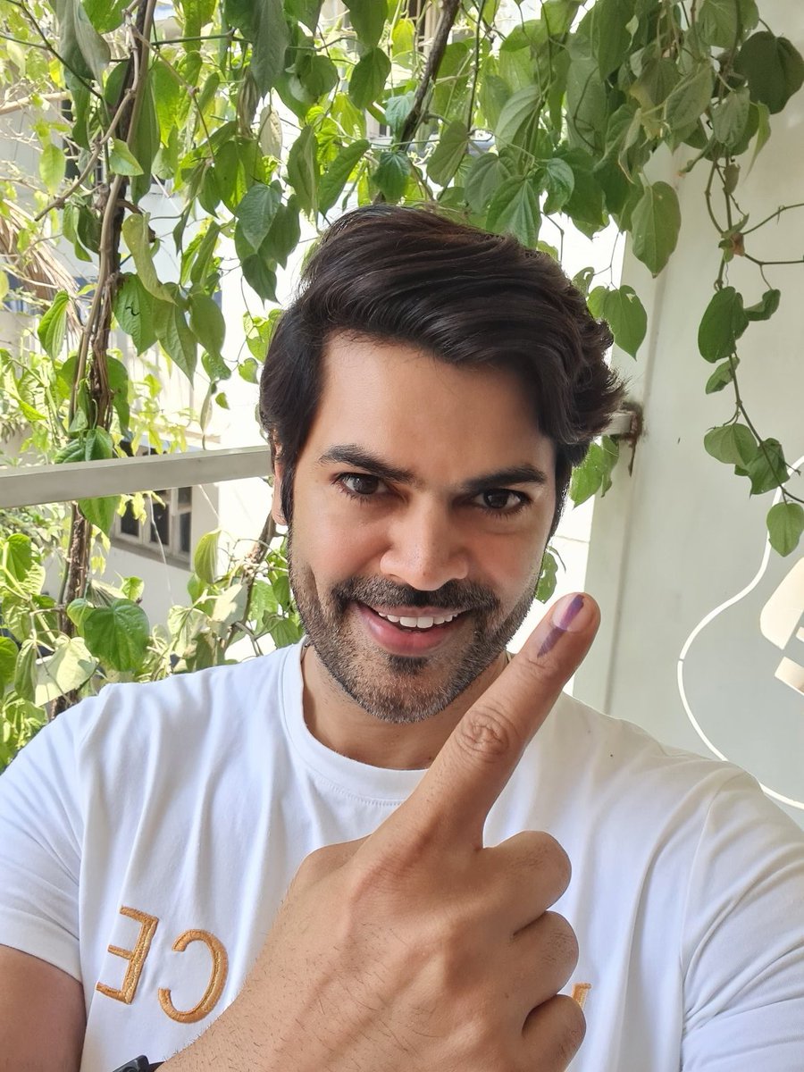 I have done my bit...have u ? #MyRight #MyVote #TNElections #ParliamentaryElections #Democracy #GaneshVenkatram