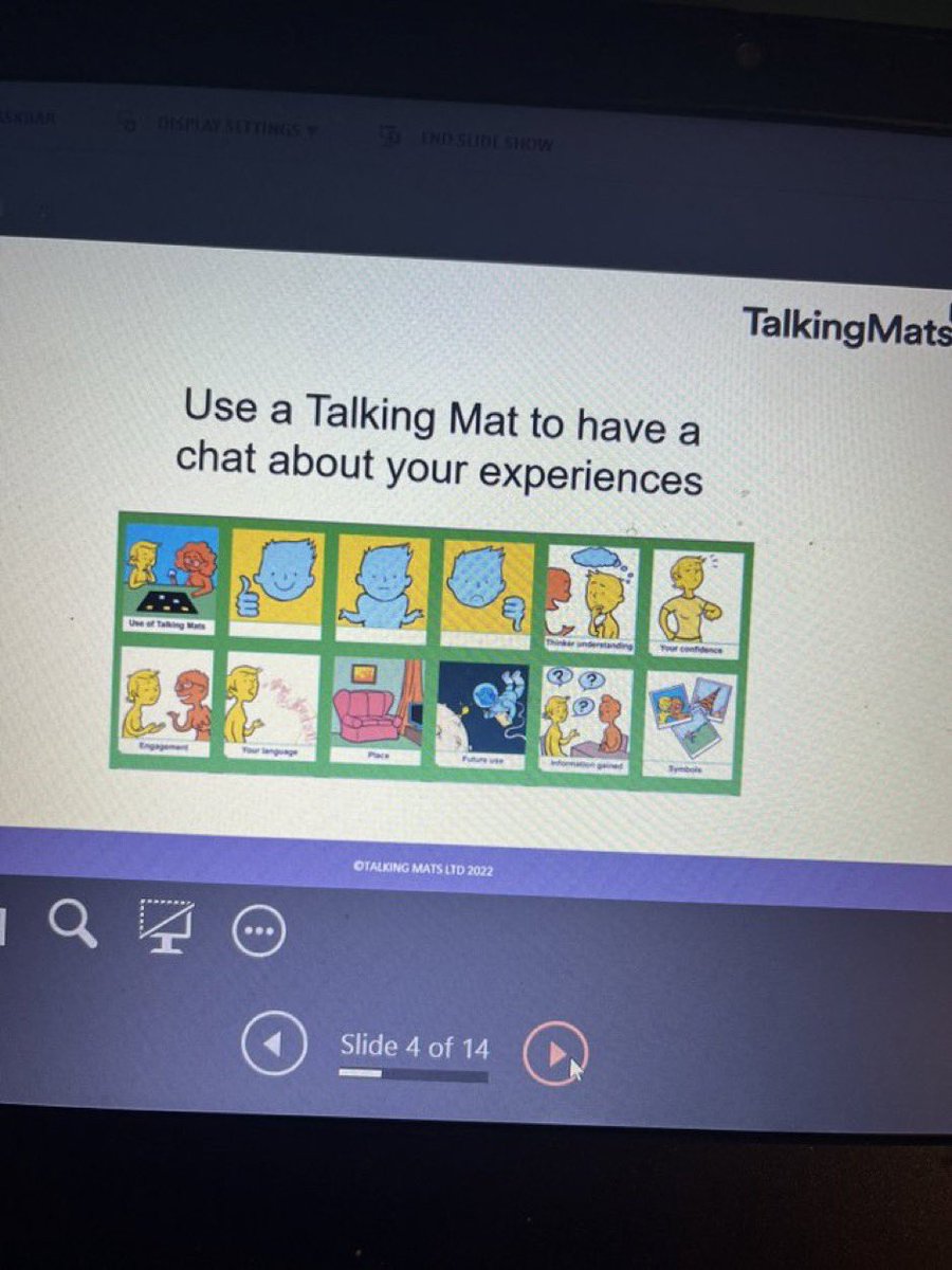 #rcothousingconference2024 Thank you @CatherinePemble for reminding us of the potential value of using @talkingmats as a tool to support decision making with people living with #dementia