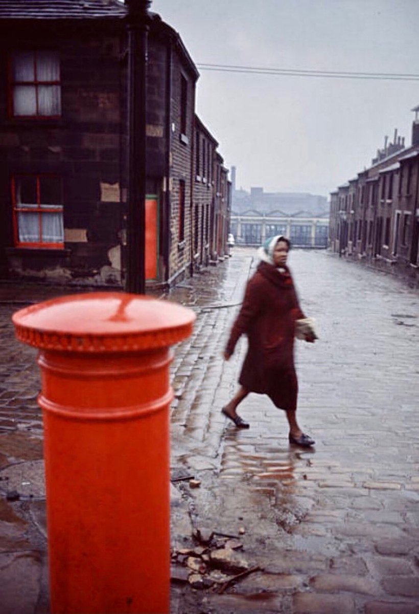 Morning all. Photograph by John Bulmer, Manchester 1976.