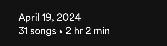 reckedmaserati's tweet photo. 2 hours 2 minutes for a double album she’s ✌️ sick https://t.co/ibpiFpcfEM