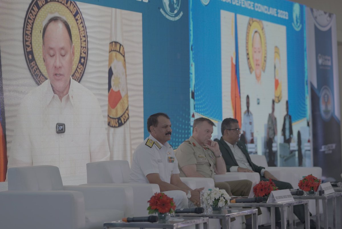 If you want to understand part of the thought process of CNS-designate VAdm Dinesh K. Tripathi, here’s the recording of his participation in one of the sessions of our annual marquee event, the India Defence Conclave 2023 in New Delhi last Oct. youtube.com/live/-6Pr9fRcV…