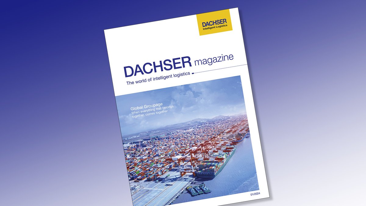 Understanding tomorrow today - that's what the new #DACHSER magazine is all about. It shows economic development scenarios and how DACHSER is preparing itself with #GlobalGroupage, an optimal integration of global end-to-end groupage #transports. bit.ly/DACHSERmagazin…