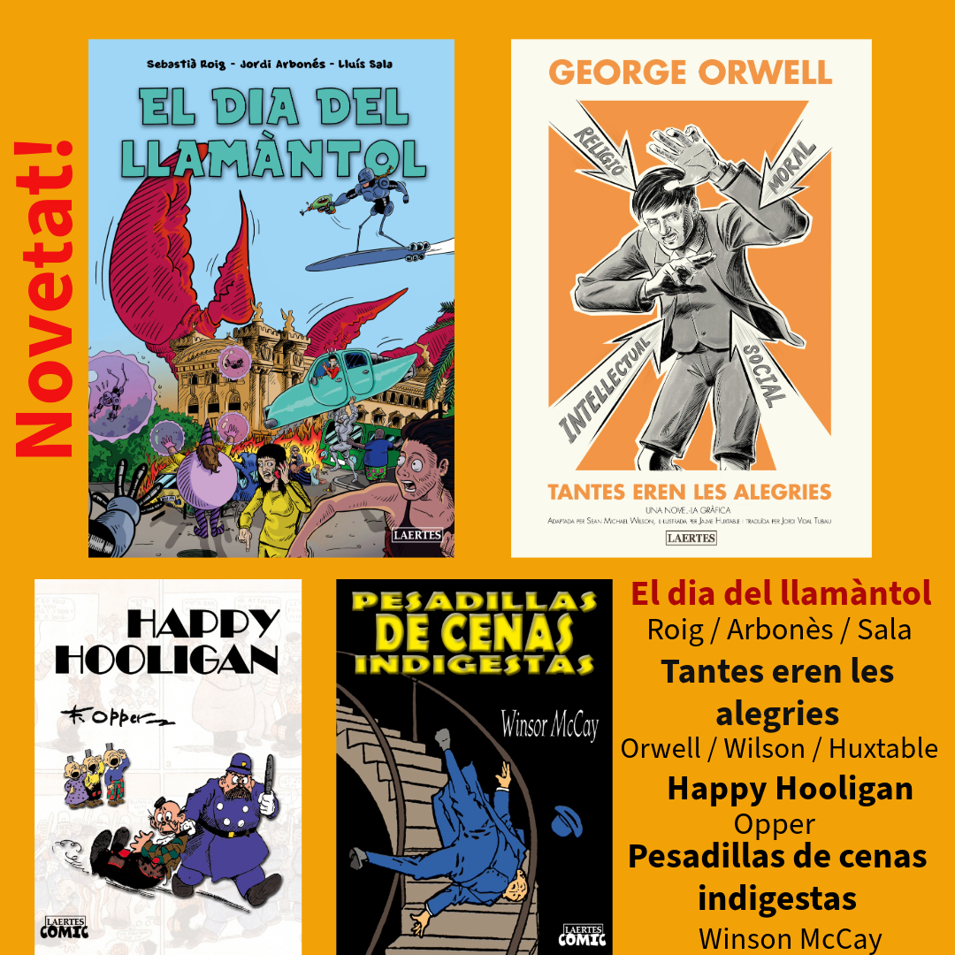 Per Sant Jordi, paradeta al Passeig de Gràcia, entre Aragó i Consell de Cent, gairebé davant de la Casa Batlló, amb els companys #vibop_edicions i La Segona Perifèria. Us hi esperem!