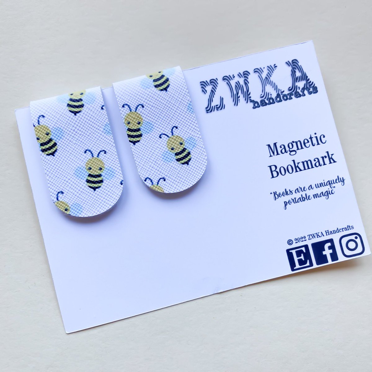 Just one left in stock of these Bumble Bee Magnetic Bookmarks 🐝 #mhhsbd #earlybiz