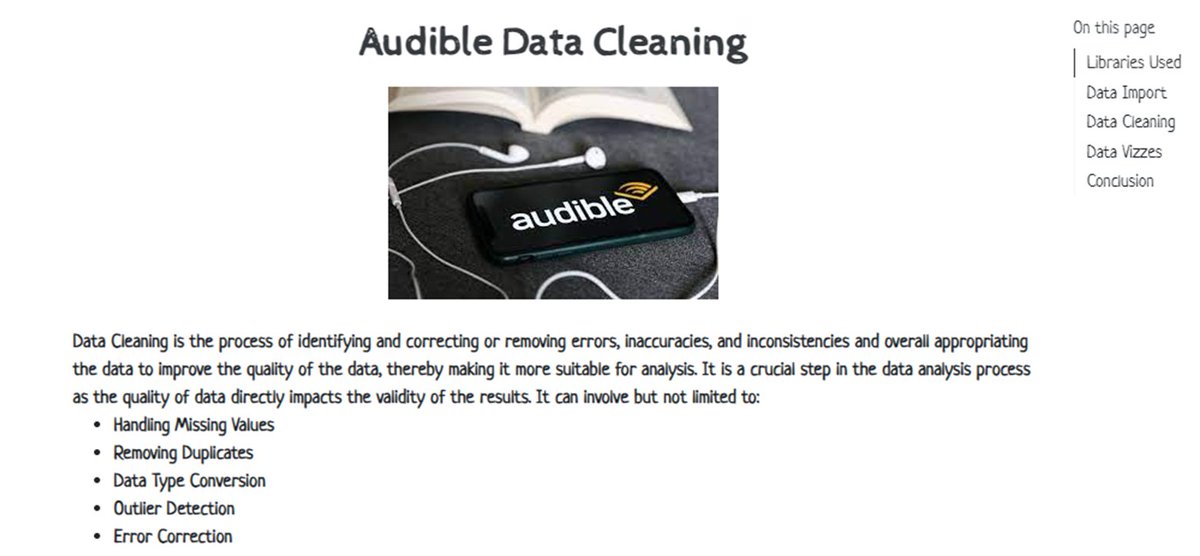 arduinounoboy's tweet image. Out with my first Data Cleaning project in R 🧹📊
Leveraged various techniques such as handling missing values, dealing with duplicates, and type conversion. Nothing beats the feeling of having clean data ready for further analysis #RLanguage #DataCleaning #DataAnalytics