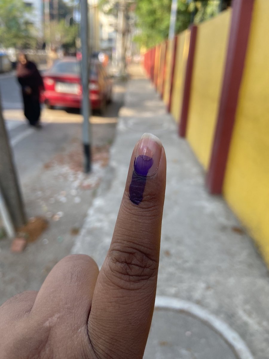 Good day to go out and vote! Only thing you can do that makes a difference #Elections2024 ☀️
