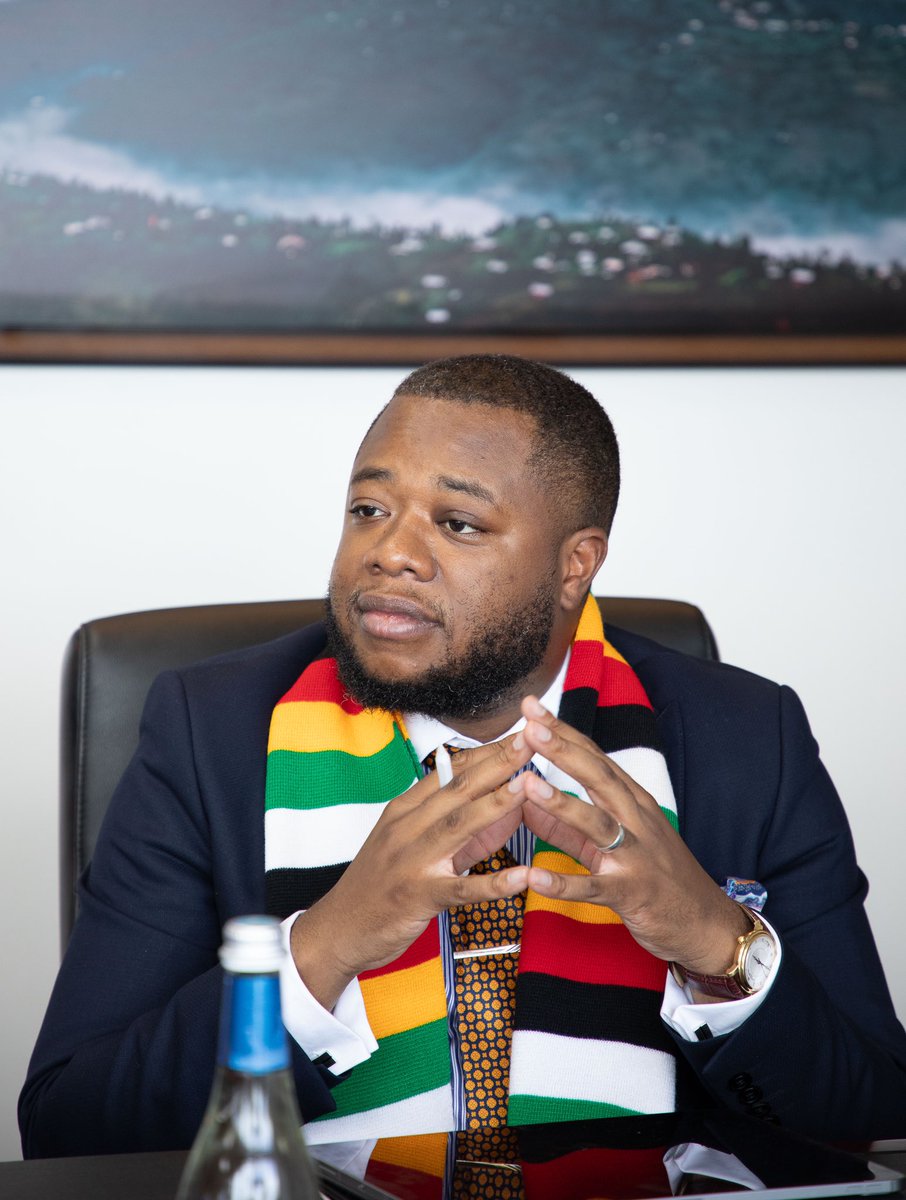 Kigali_IFC's tweet photo. Yesterday, we welcomed Deputy Minister of Finance, Economic Development and Investment Promotion of the Republic of Zimbabwe, Hon. David Kudakwashe Mnangagwa, for a benchmarking visit and introduction to the Kigali International Financial Centre. https://t.co/AsPg9b57Ob