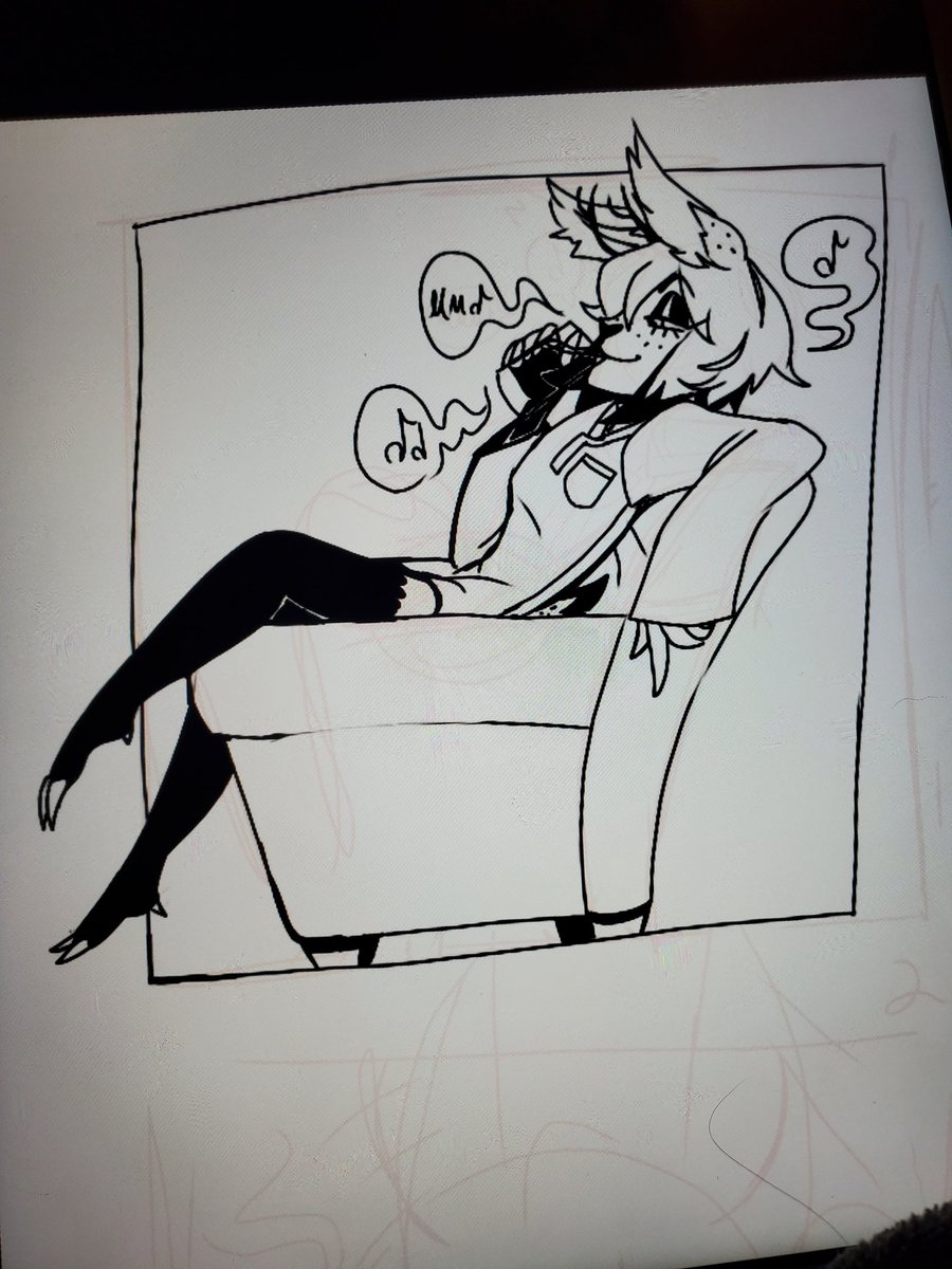 MadhseFunhse's tweet photo. Working on that little comic a bit more, who's excited?
#nsfw #heat #alastor #HazbinHotelAlastor #hazbinhotel #wip #radioapple #alastorxlucifer #LuciferxAlastor #comic #heatcycle #Omegaverse #practice #sketch https://t.co/BBOCOClVCS