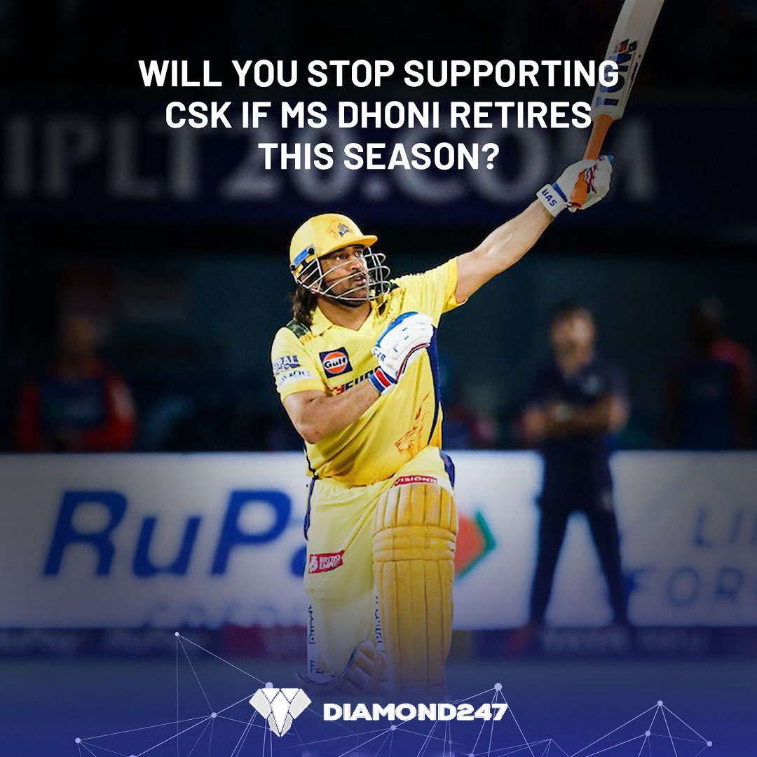 Will you still support the Super Kings if the big man retires? Comment and tell us✍

#IPL2024 | #LSGvsCSK | #IndianPremierLeague | #MSDhoni | #diamond247news | #diamond247com |