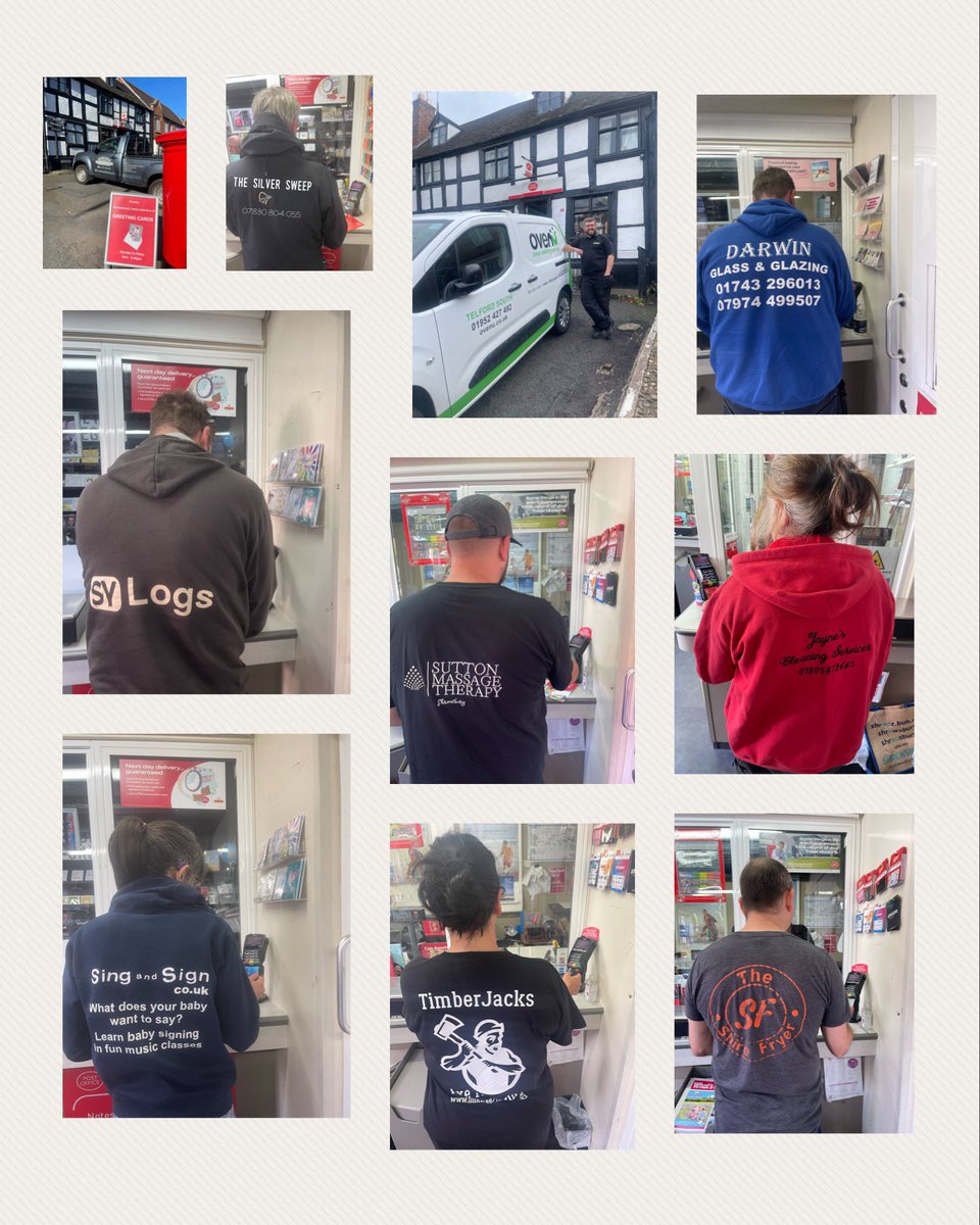 abbeyforegatePO's tweet photo. Banking your small business takings made easy at Abbey Foregate Post Office 📮
Mon to Fri 9am-5.30pm
FREE PARKING 🅿️
▪️Cash deposits
▪️Cheque deposits
▪️Cash withdrawals
#postoffice #abbeyforegate #banking #shrewsbury #mainpostoffice #businessbanking #smallbusiness https://t.co/yfBvBGf2Ch