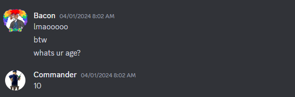 SweatBaconator's tweet photo. Fuckin Scumbags. @HyperFireDev 

and the context for the building photo like vivid saying i will hire you is me saying im doing buildings for free but then insults me for not doing a building for him (he is a dev in our gc btw and he wanted to do loopholes)
and commander is 10 https://t.co/DNtAmiqixH