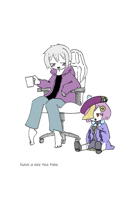 「キョンシー 紫髪」のTwitter画像/イラスト(新着)