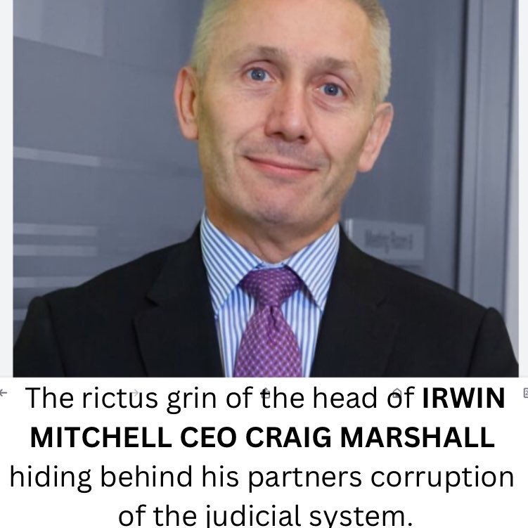 #TRUECRIMEDIARY

@CraigMarshallIM of CEO @irwinmitchell is a stupid little man.

He & @pbarberBTG of @BegbiesTrnGroup are bankruptcy fraudsters using my estate to pay crooks at @KennedysLaw @Hailsham_Chamb & @18stjohn 

@BfcDale @HLInvest @LSEplc #bbcqt #Dubai #PostOffice #CONMEN
