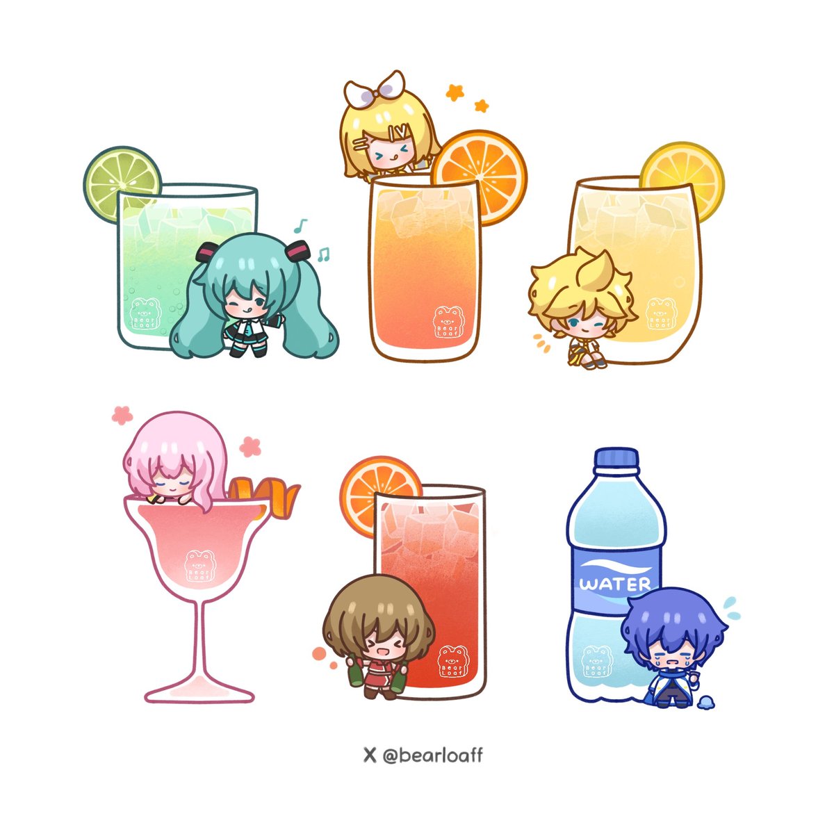 Kaito water ٩(ˊ〇ˋ*)و #mikuexpo2024 #初音ミク #鏡音リン #鏡音レン #巡音ルカ #MEIKO #KAITO twitter.com/imcuteonline/s…