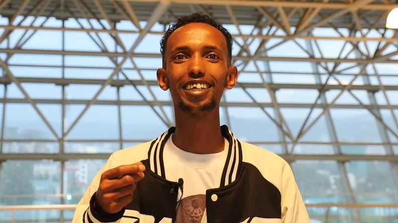 'Today I'm feeling very happy because I'm going to America!'- Yahye Thanks to joint efforts by @StatePRM, @IOMETHIOPIA, @RRSEthiopia and @UNHCREthiopia, Yahye is one of 350 #refugees who are being resettled to the United states🇺🇸. Huge thanks to the US Embassy!