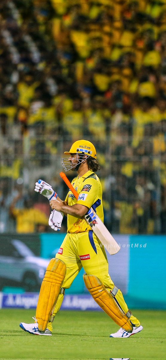 Match day..🦁💛 #MSDhoni #ChennaiSuperKings #CSKvsLSG