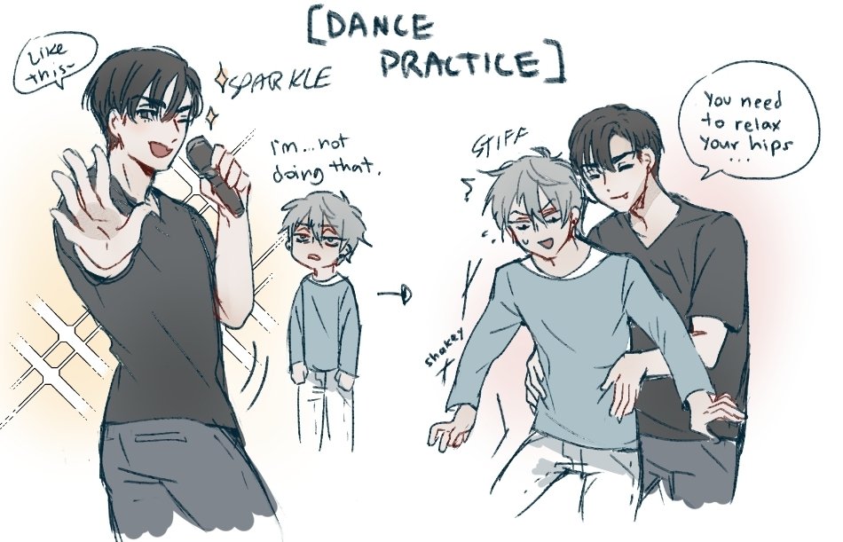 Pt 3 Auctor AU. Quality time together?! Kind of feels like bullying your tired senior though... ๐ #ALNST #ivantill