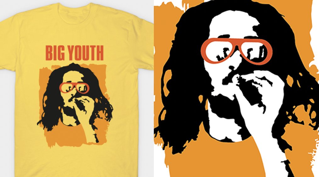 Big Youth TEEPUBLIC: bit.ly/3AmYK2G #bigyouth #nattyculturaldread #nattydread #rootsreggae
