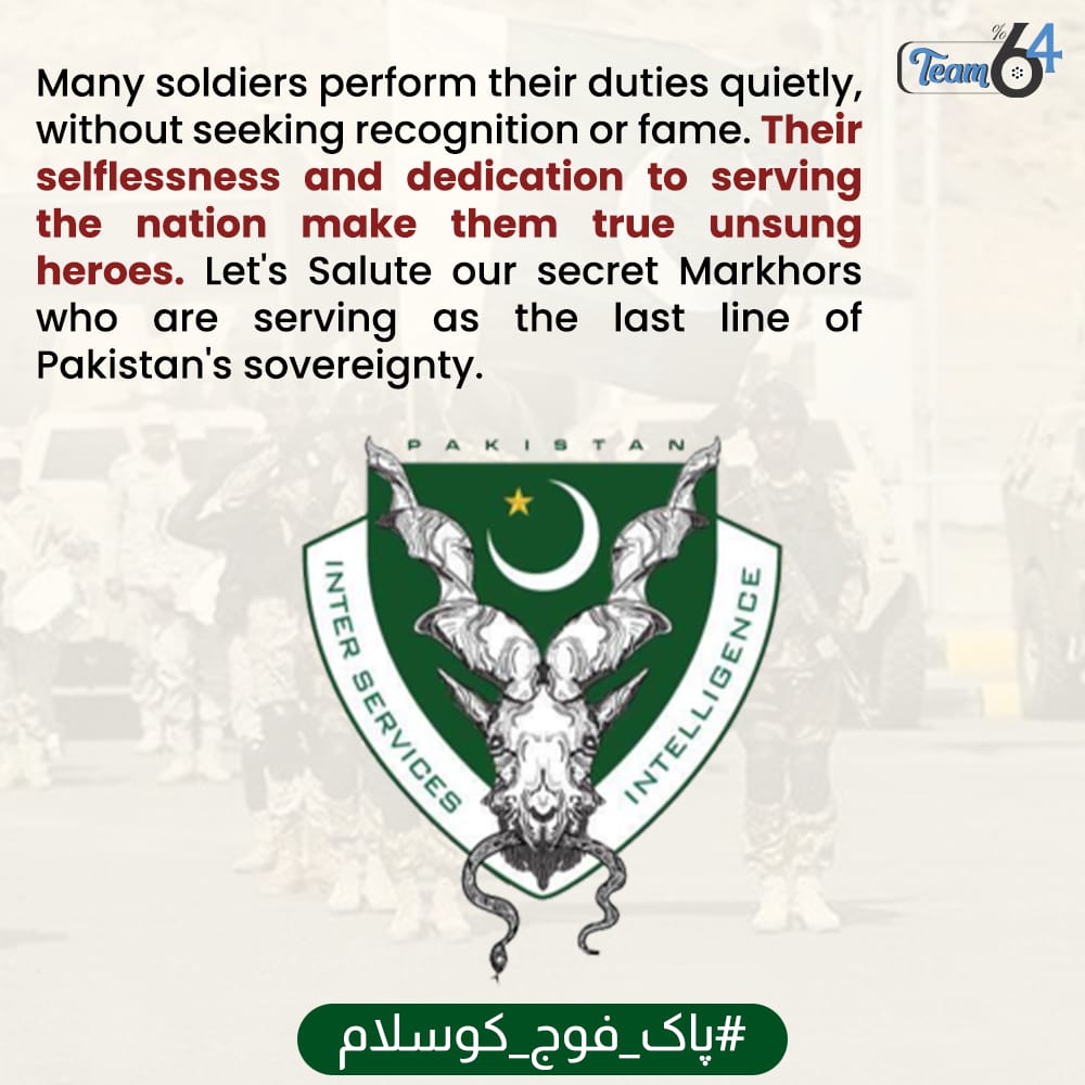 Saluting our soldiers, who bravely confront endless challenges and dangers in defense of our nation. Their steadfast resolve remains unshaken, even in the face of the most trying circumstances. #پاک_فوج_کوسلام