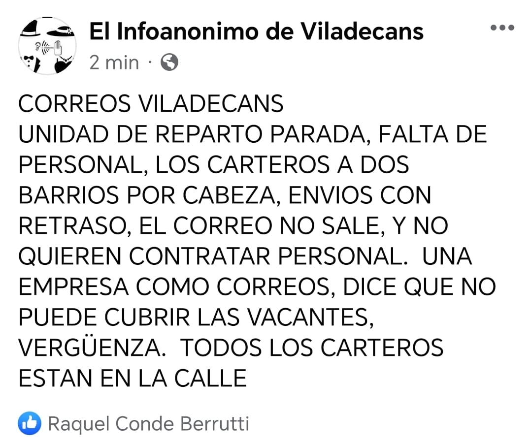 No esperéis el censo a tiempo...