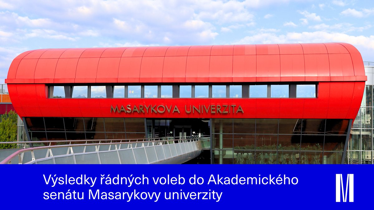 🗳️ Známe výsledky řádných voleb do Akademického senátu Masarykovy univerzity pro volební období od 23. května 2024 do 22. května 2027. ℹ️ Na výsledky se můžete podívat zde: muni.cz/go/334c9b