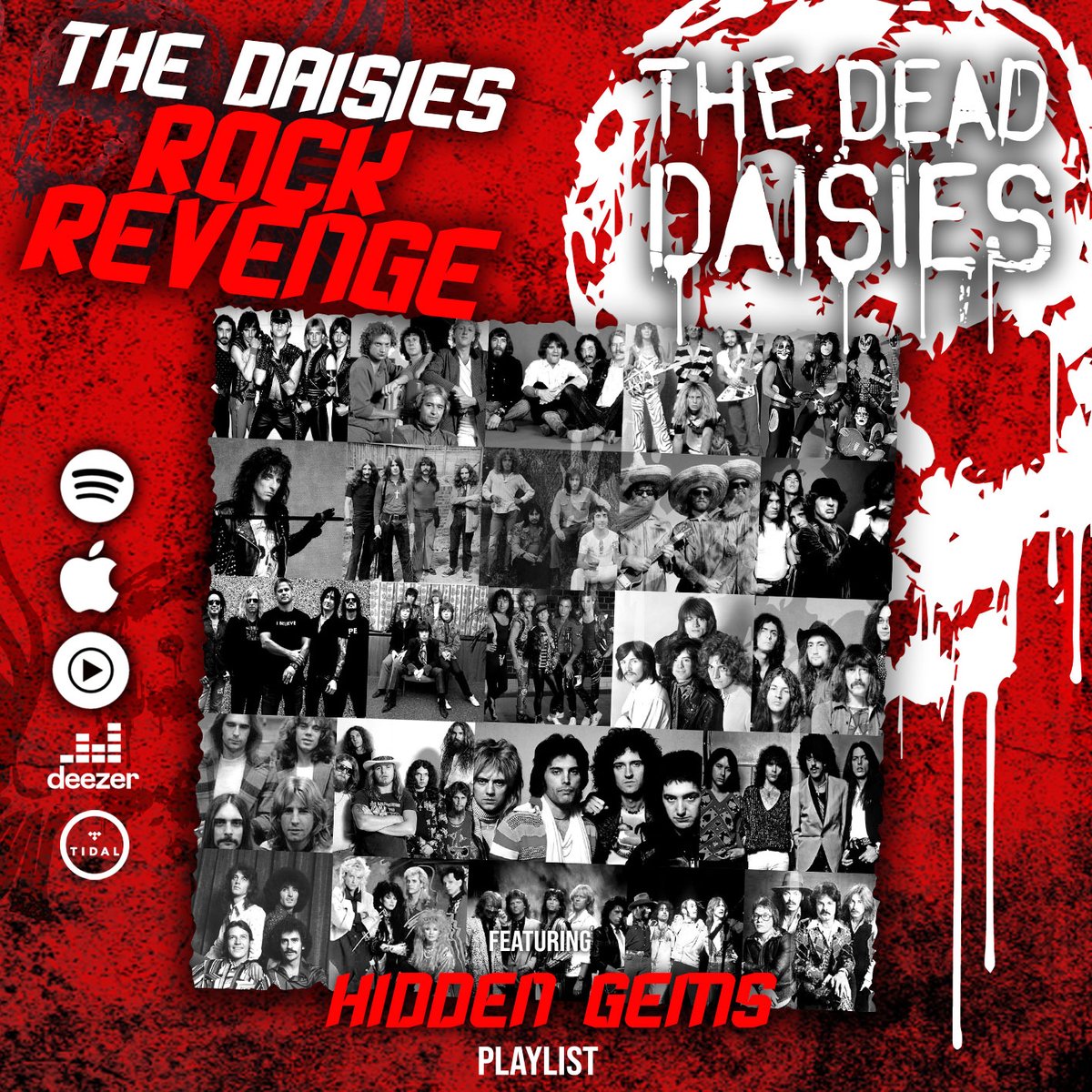 This weekend for your streaming pleasure we’ve pulled together some crowd favourites and hidden gems from some of the world’s greatest rock bands!🚀🚀
Have a good one & turn it up!!😎
thedeaddaisies.com/daisies-rock-r…

#TheDeadDaisies #TheDaisiesRockRevenge #HiddenGems #Playlist #Spotify