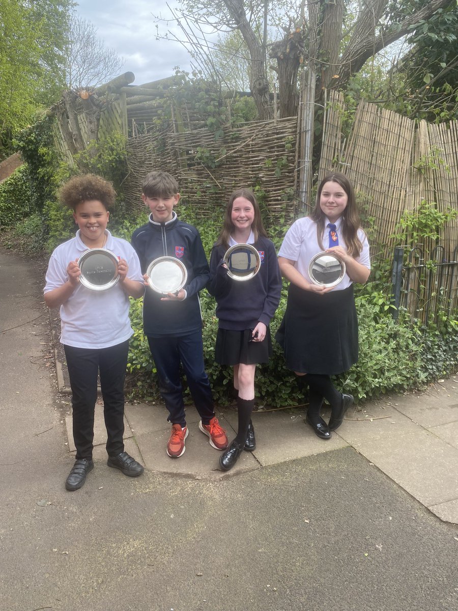 Here are our KS3 Sports Personalities for the Spring term. Sam, Lucas, Roisin and Jess. We’re hoping they continue their hard work into the Summer term. Well done guys 👏