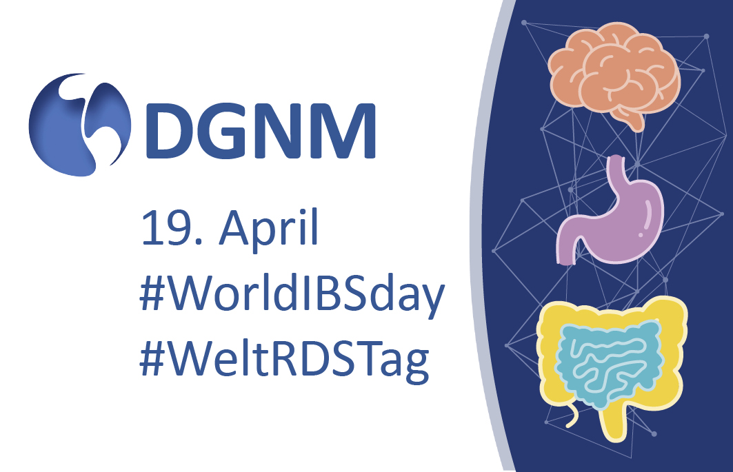 Immer mehr Menschen leiden am #Reizdarmsyndrom. Eine Patienten-Initiative hat den 19. April zum Welt-Reizdarm-Tag ausgerufen, um auf die Erkrankung aufmerksam zu machen. Die #DGNM setzt sich für die Erforschung des Reizdarmsyndroms ein👉 neurogastro.de👈 #WorldIBSday2024