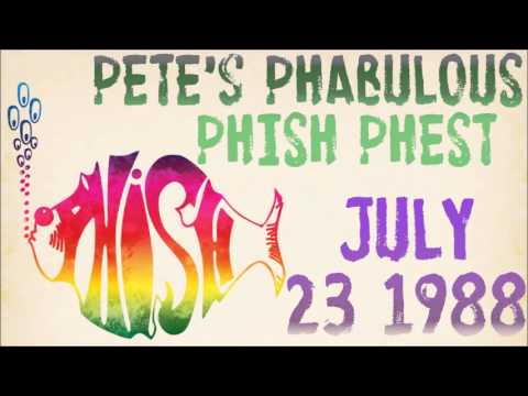 Weekapaug Groove debuted 7-23-88 at Pete's Phabulous Phish Phest in Underhill, VT. #phish