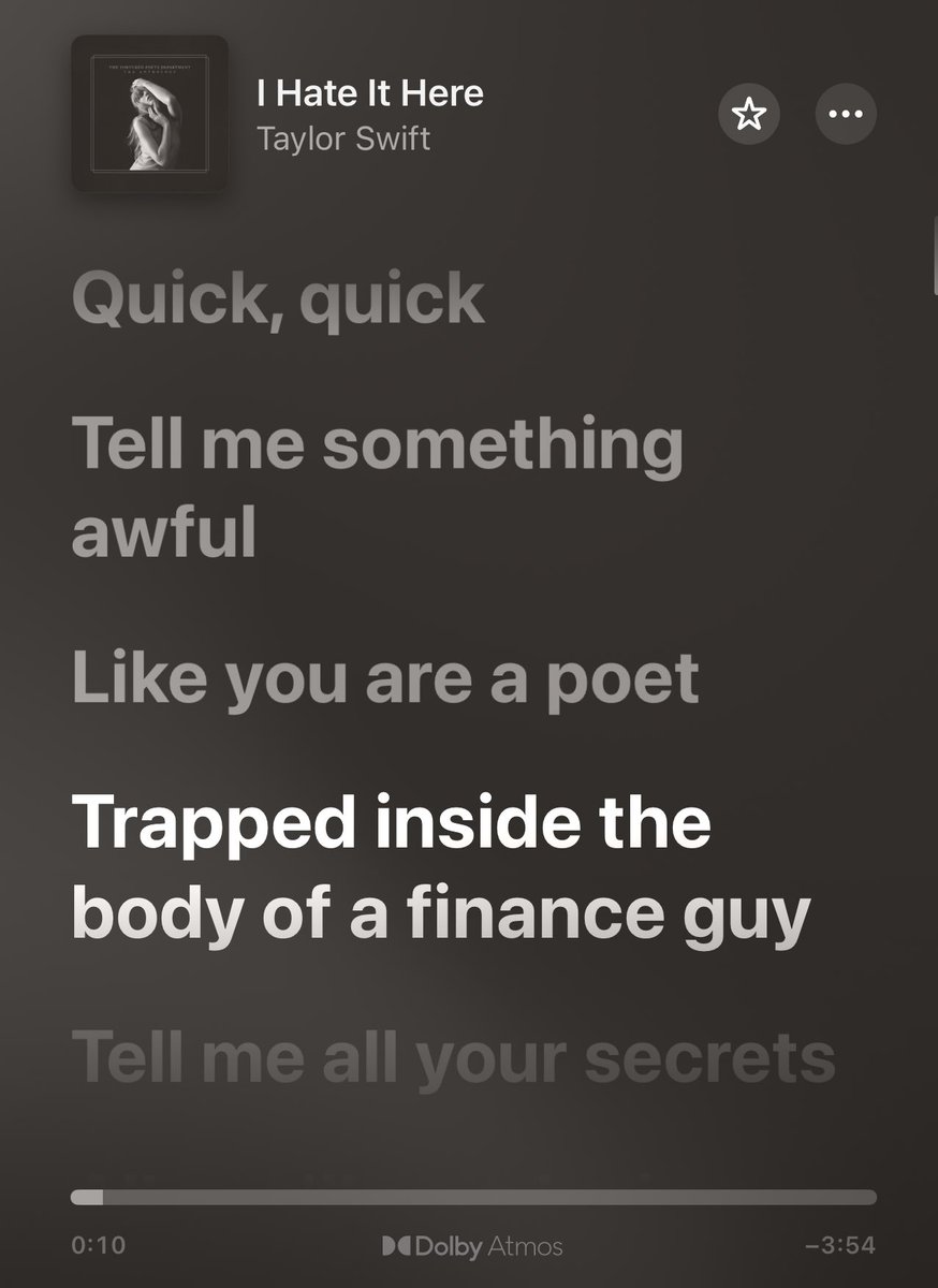 TRAPPED INSIDE THE BODY OF A FINANCE GUY IS SENDING ME