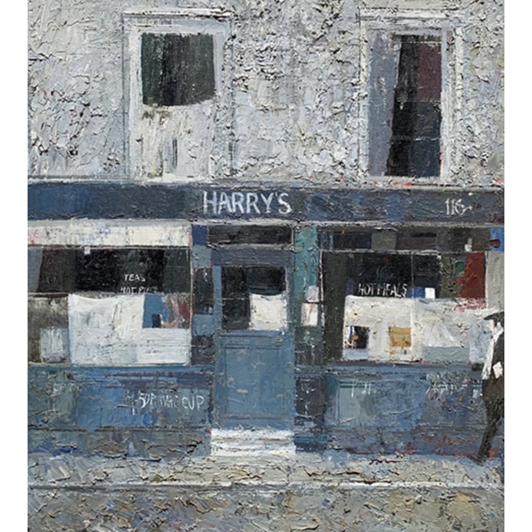 'Harry's' sold immediately last year, the moment it hit the Trent Gallery website along with five other Brian Hagger's. We are so thankful , grateful, and overwhelmed by the huge support of my father's work.