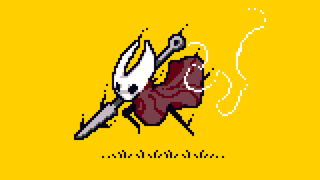 Hornet from Hollow Knight
#ドット絵 #pixelart