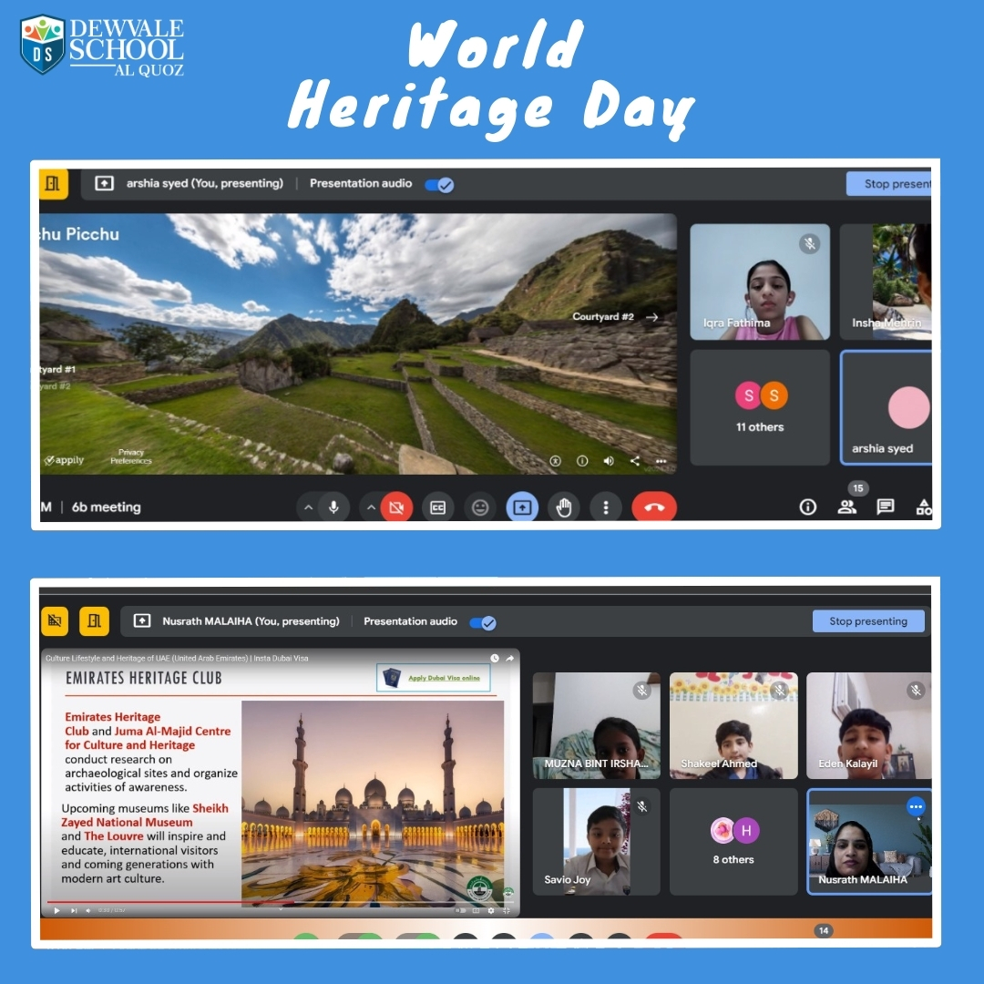 Our students had an amazing virtual trip to Machu Picchu as part of our Heritage Day celebrations! They explored the wonders of this ancient Inca citadel, learning about its history and significance.  #VirtualTrip #MachuPicchu #DewvaleSchool