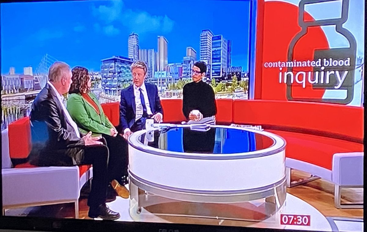#infectedbloodscandal We should be ashamed. Too many have already died and those who are alive, feeling guilty for surviving. I have an old friend who survived Trelors and he deserves justice.  ⁦<a href="/BBCBreakfast/">BBC Breakfast</a>⁩ thank you for bringing this back to our attention.