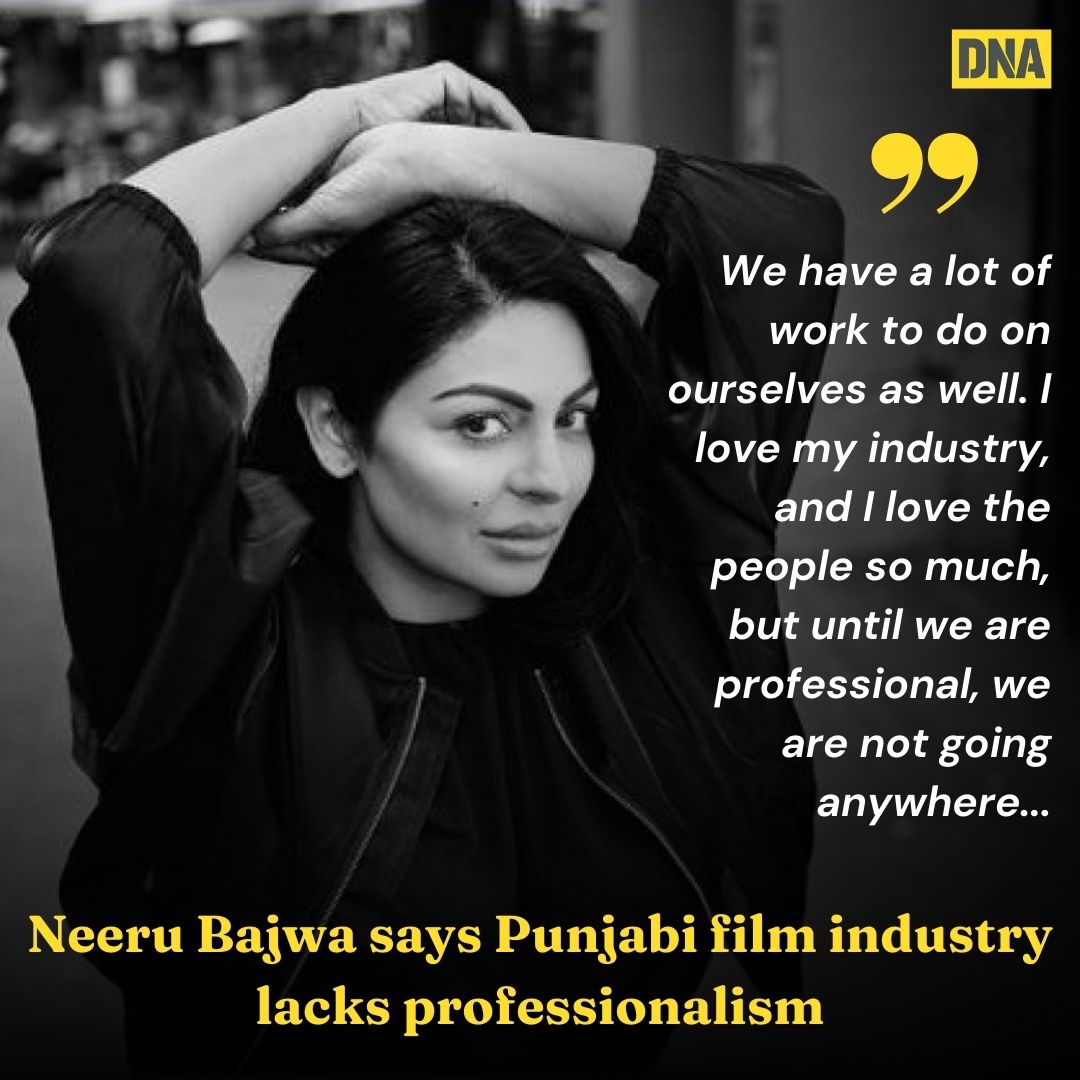 Neeru Bajwa opens up on one thing that the Punjabi film industry lacks

Read Here: dnaindia.com/entertainment/…

#DNAUpdates | #NeeruBajwa