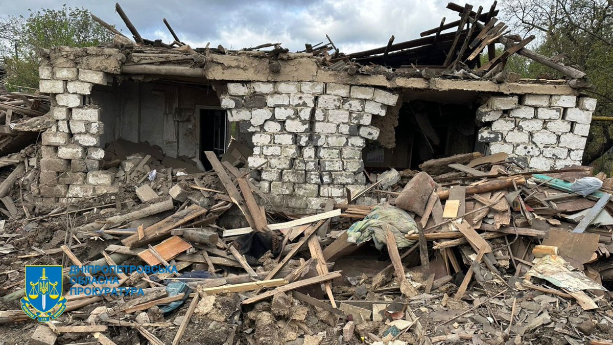 AndriyKostinUa's tweet photo. Last night, Russia launched another massive attack on peaceful Ukrainian cities. Dnipro and the region were under attack. Residential buildings and civilian objects were damaged by missiles and combat UAVs. As of 10:00 a.m., 9 people have been killed, including three children. 29 civilians have been injured. Emergency services are working at the sites of the attacks.

Prosecutors and law enforcement officers are documenting the consequences of war crimes. Criminal proceedings have been initiated over all the facts. #RussiaIsATerroristState Terrorists must be stopped and held to account.