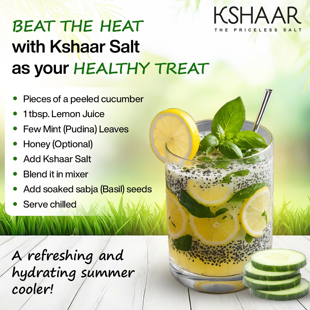 KshaarS's tweet photo. Quench your thirst with this excellent summer drink at home and harness the power of highly alkaline and mineral-rich Kshaar Salt. 

To shop, visit https://t.co/7h7pik3COT, or find Kshaar Salts on Amazon, Flipkart, Big Basket, and Jio Mart. https://t.co/a1E43pG3m8