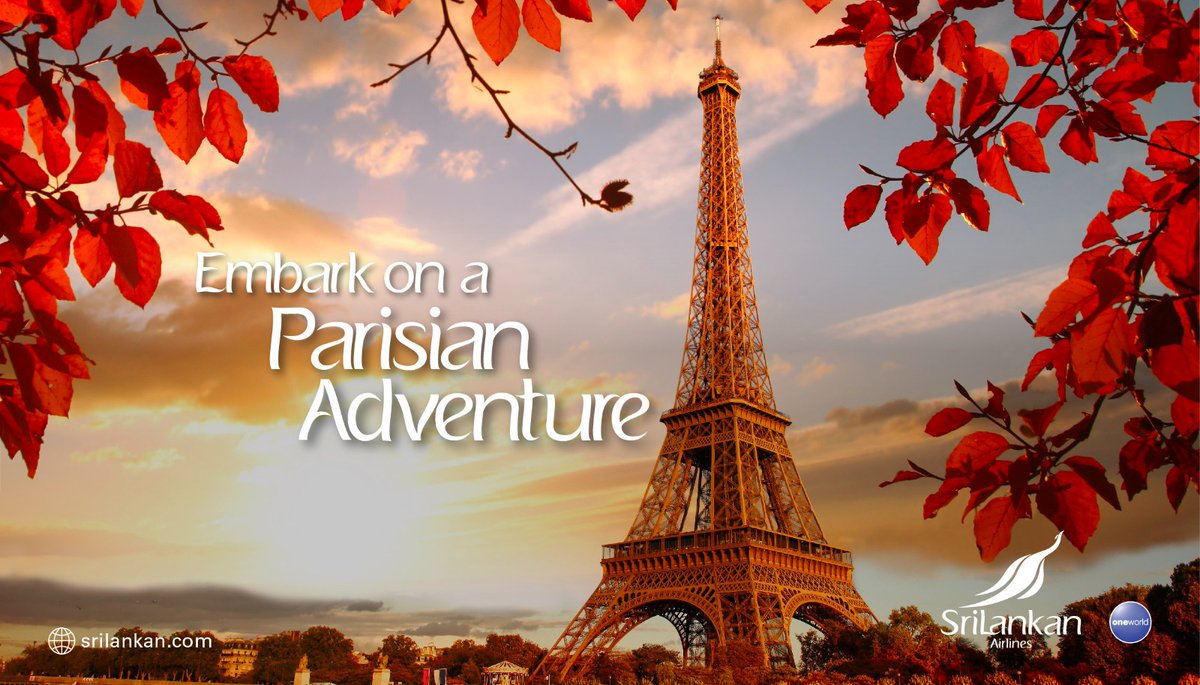 Embark on a Parisian Adventure Experience Paris, with exclusive airfare deals on Business and Economy Classes from SriLankan Airlines. Book now and let your Parisian adventure begin! Sales period: Till 28th May 2024 Travel period: 01st May - 30th June 2024 For more information…