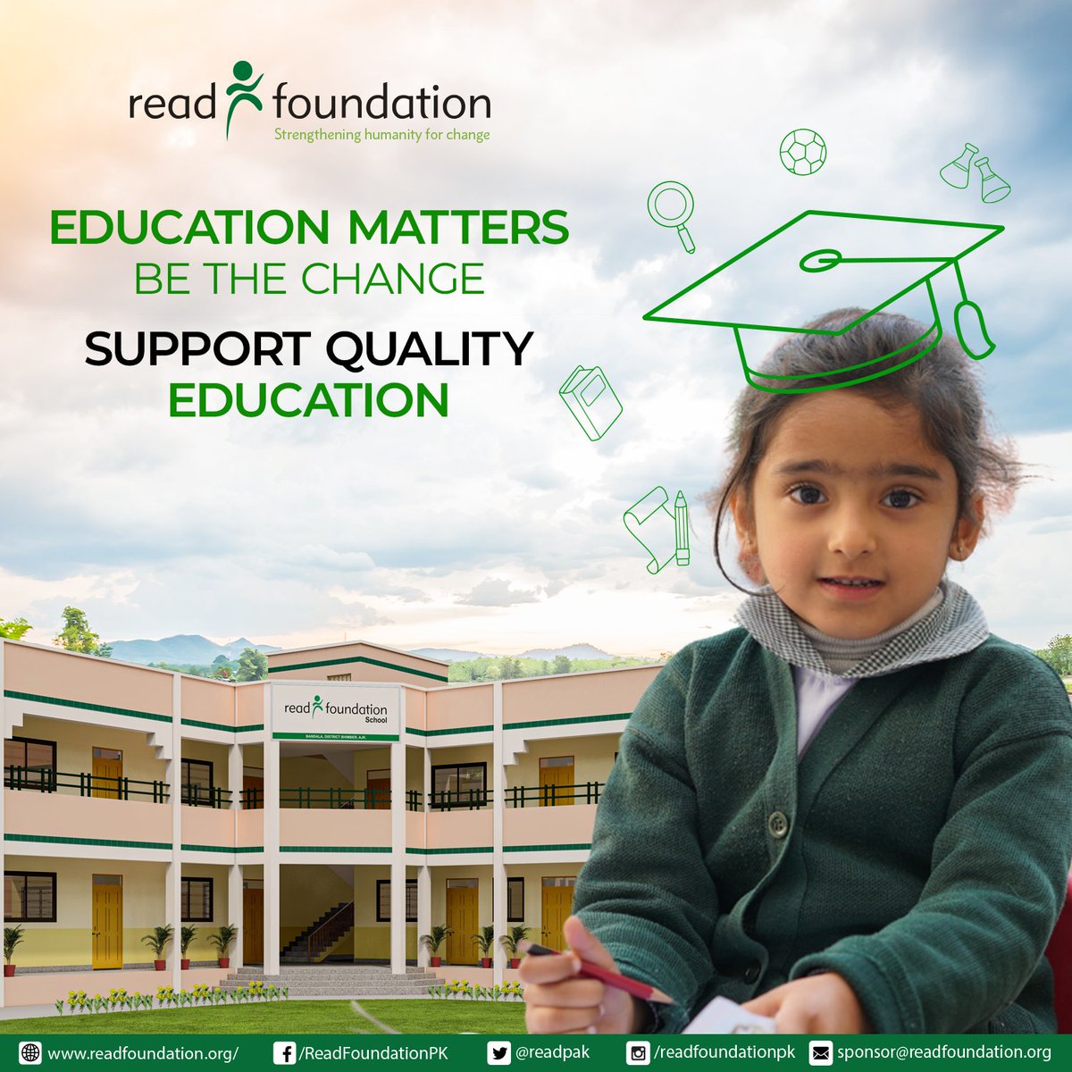 Empower the future with quality education!!! Stand with us in our mission to prioritize quality education as a fundamental human right. Your support can pave the way for a brighter and more inclusive future where education transforms lives. Let's come together to ensure quality