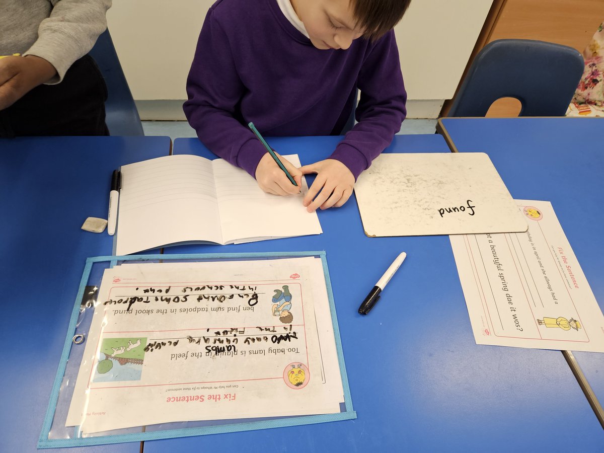 This week, P3 has been working hard within our literacy. We have been working on sentence building, correcting mistakes, and identifying spelling patterns within our reading books. @Clovenstone