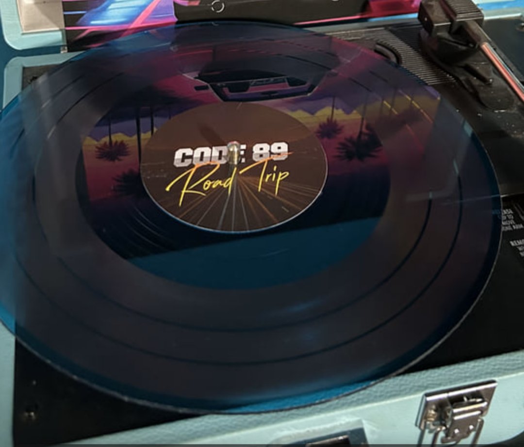 🛣️ 𝑹 𝑶 𝑨 𝑫  𝑻 𝑹 𝑰 𝑷 New EP by french Synthwave duo CODE 89🌴 Out now on Bandcamp and all music services! 

🔵10' Blue Translucid Record (Limited Edition) still available! 
code89off.bandcamp.com/album/road-trip

#PurZynth #vinyl #vinylrecords #Synthwave #Retrowave #synthmusic #synthfam