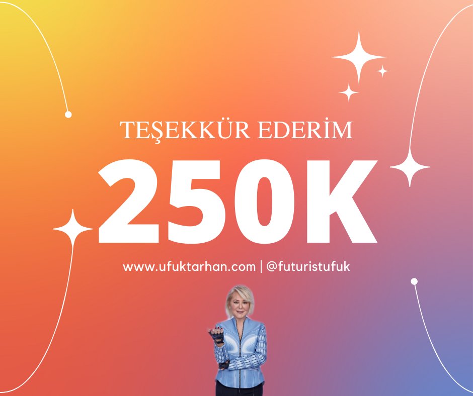 Teşekkür ederim. Instagram'da 250K olmak kolay değil! Hele de uğraştığım konularda... O yüzden takip, beğeni, paylaşım çok kıymetli.. Teşekkür ederim. Hangi konular, yani ben ne yapıyorum? Bir kere asıl derdim belli: Sürdürülebilir İŞim olsun isteyen ya da buna zorunlu