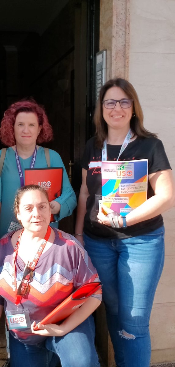 <a href="/usojaen/">usojaen</a> entra por vez primera en el ámbito sociosanitario Residencia Mayores Padres Paules en Andújar, con nuestra delegada sindical. Enhorabuena compañeras y a Julia Sánchez (responsable estatal Ayuda a la Dependencia) por el trabajo realizado. <a href="/FACUSOANDALUCIA/">FAC-USO Andalucía</a> <a href="/AccionsindUSO/">Acción Sindical USO</a>