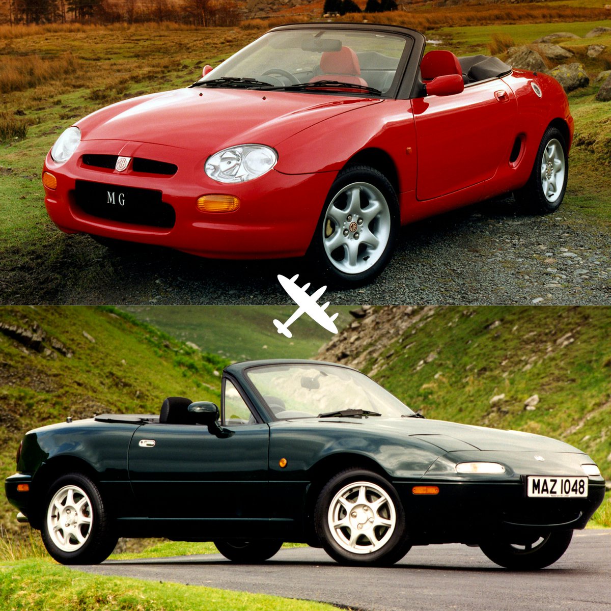 🗳️  MG F or MX-5: which would you pick?  ✍️

#mgcars #mgrover #mazdamx5