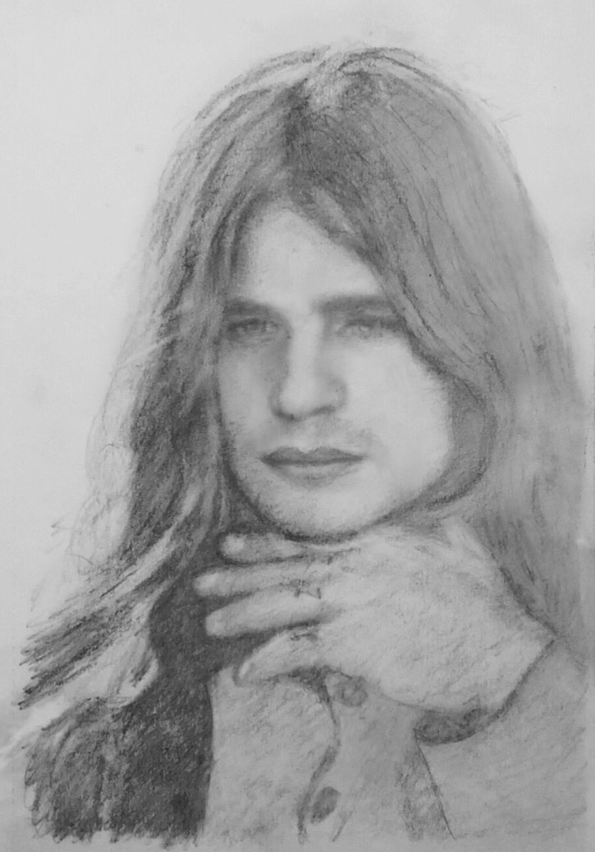 #FanArtFriday My drawing of Ozzy Osbourne