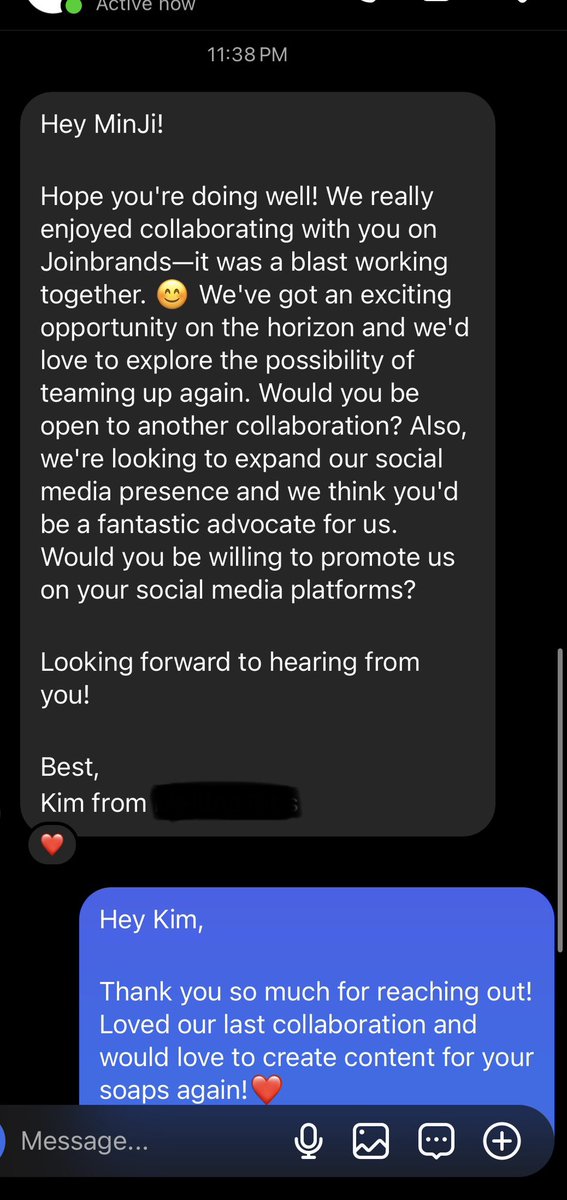 Inbounds are INBOUNDING!🙌🏼🙌🏼
A lot of past clients are suddenly returning all at once!❤️
Very grateful for these collaborations.

Brands, need help with creatives? Need Ads that perform and will convert? Let's connect!
Minjipaeugc.com
#ugc #ugccommunity