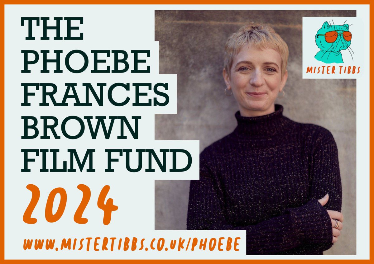 One for the female comedy makers. Got a comedic film you want to make? Need a £1000 to do it? Our Phoebe Film Fund could help tell your story. All the info and application larks here: mistertibbs.co.uk/phoebe