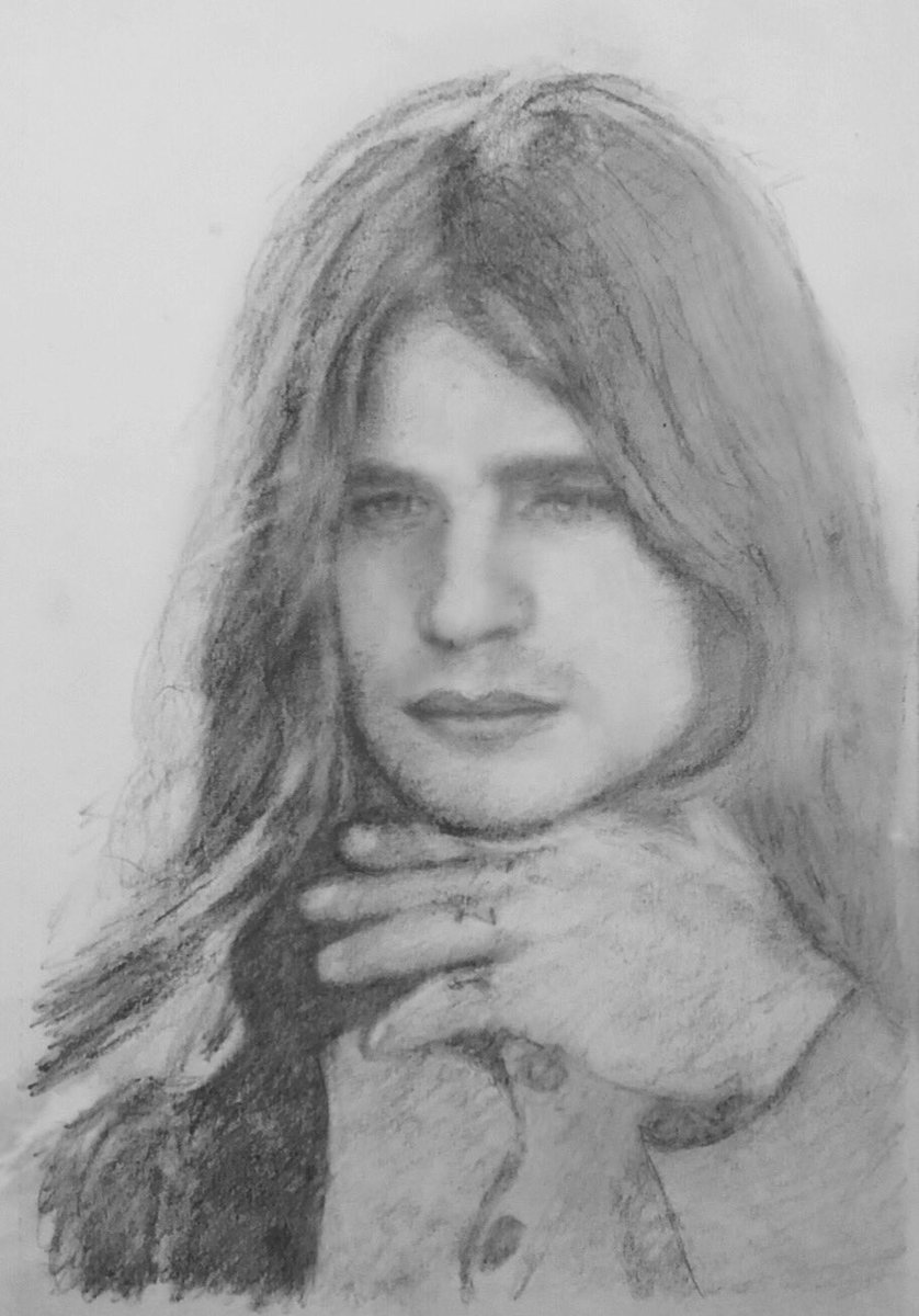@historyrock_ My drawing of Ozzy Osbourne